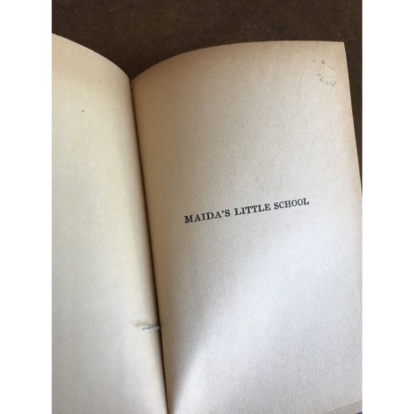 Maida’s Little school-INEZ HAYNES IRWIN-GROSSET & DUNLAP 1926 Hardcover Book - Picture 6 of 6